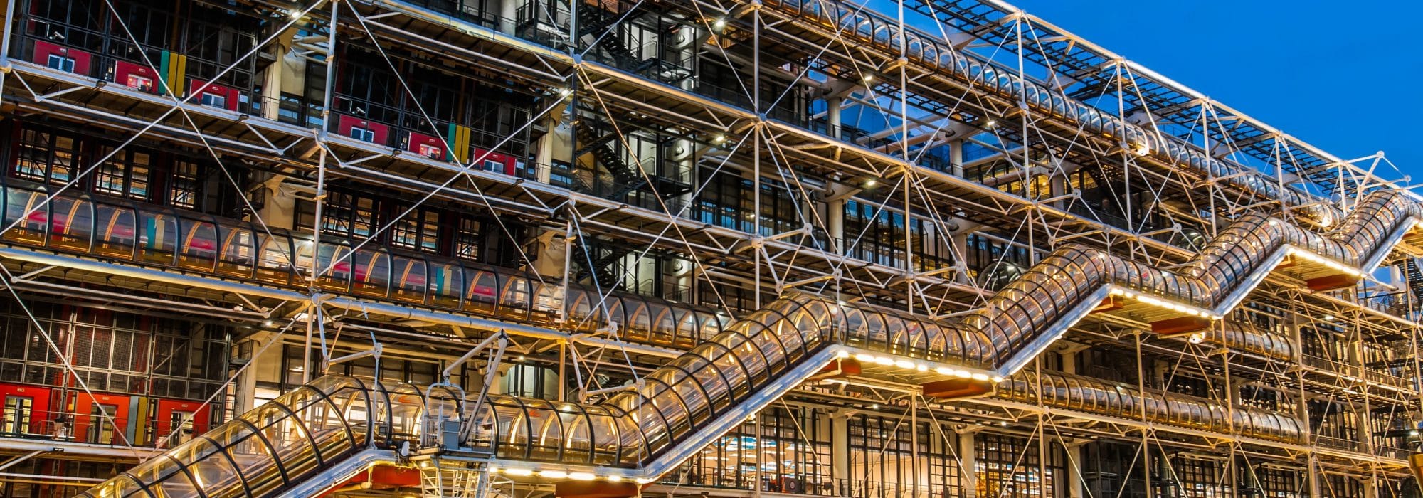 Photo du centre Pompidou à Paris pour représenter IXIS Paris